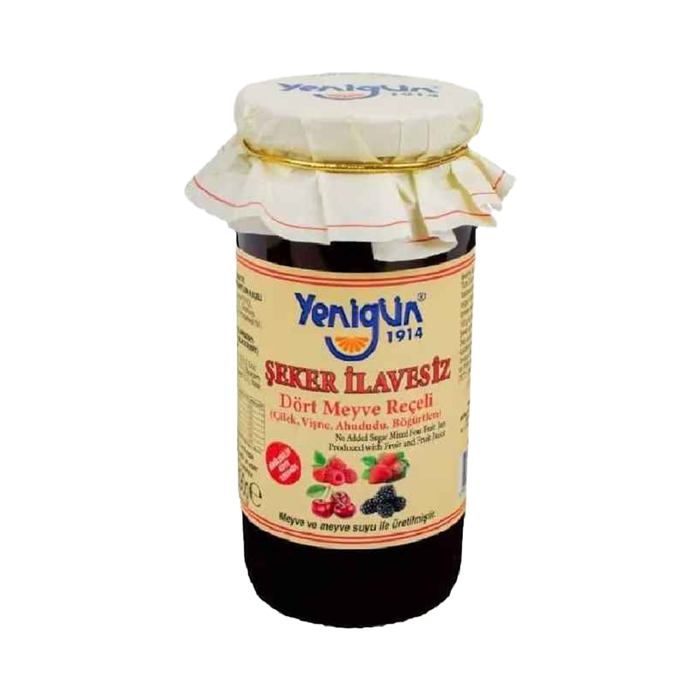 Yenigun Mixed Fruits Jam Without Added Sugar 290g