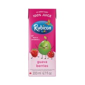 Rubicon Kids Guava Berries Juice | Pack of 4, 200mL Juice