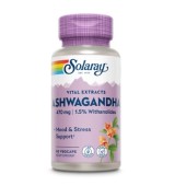 Solaray Ashwagandha -- 470 mg - 60 VegCaps