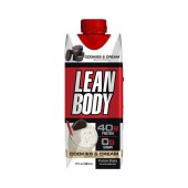 Lean Body Ready-to-Drink Cookies and Cream Protein Shake, 40g Protein