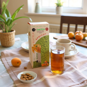 Matcha Premium Green Tea with Apricot Herbal Tea 20 Bags