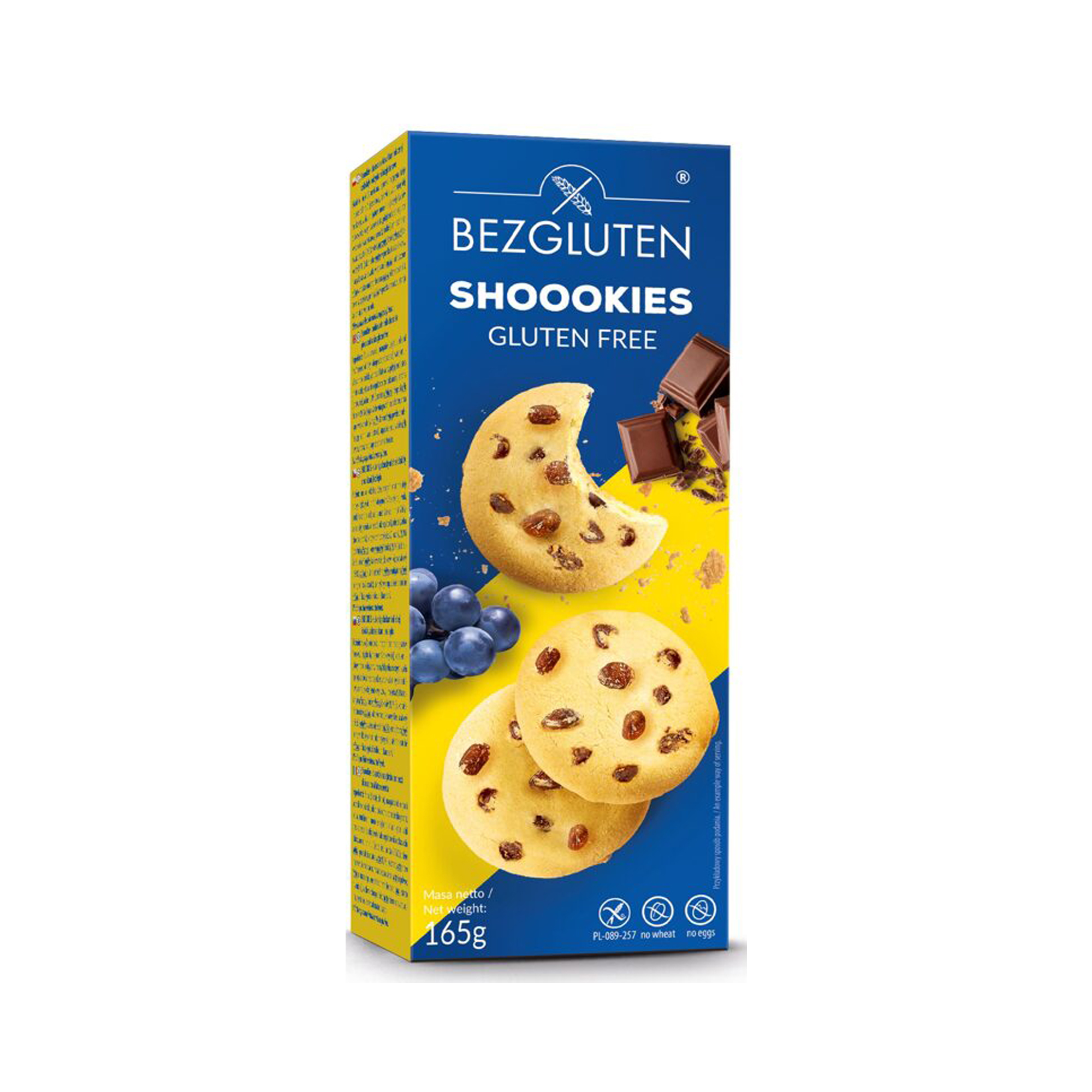 Benzgluten CHOKIES COOKIES 165Gغ