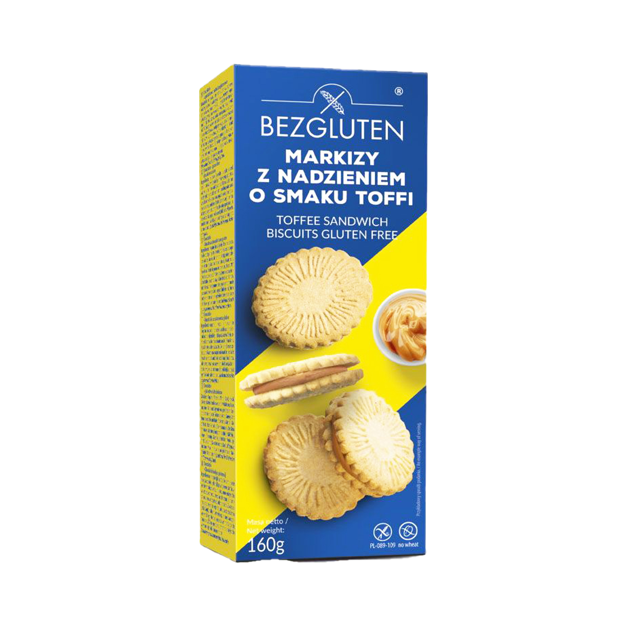 Benzgluten BISCUITS SANDWICH 160G