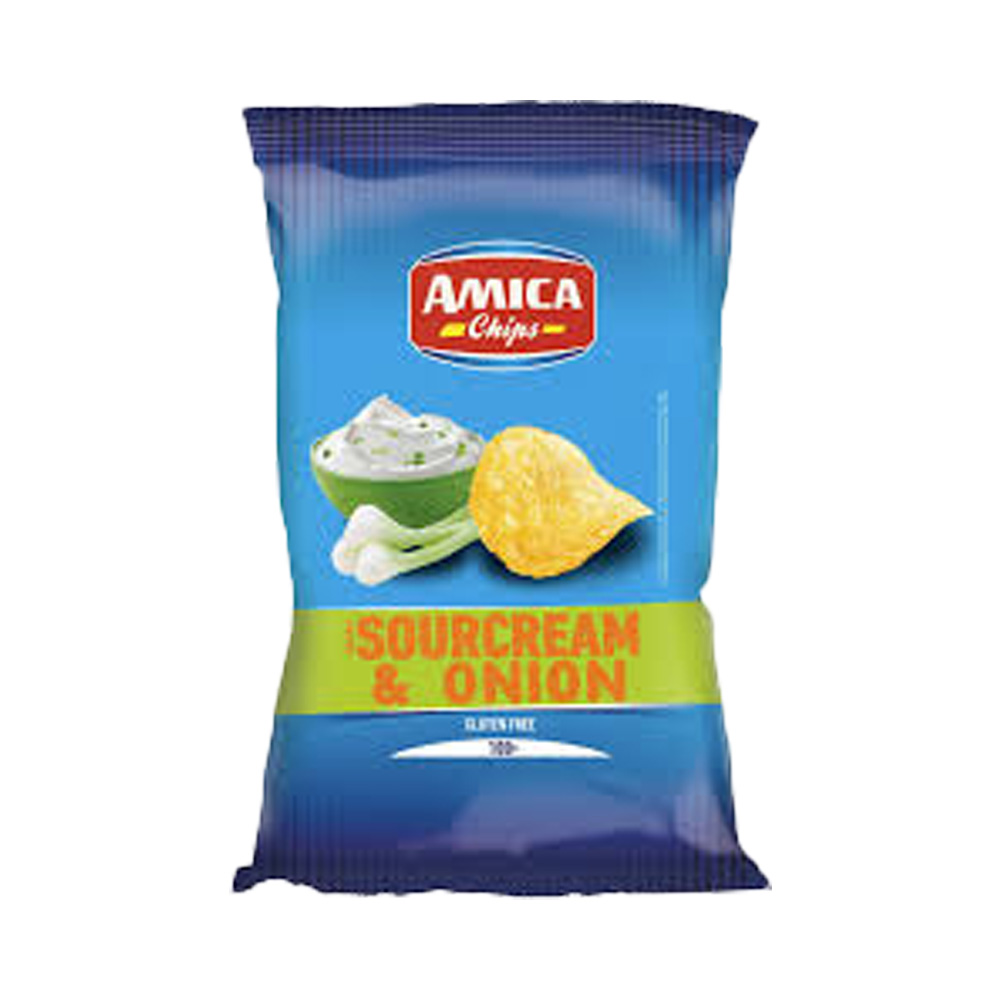 اميكا شيبس نكهة الكريم و البصل 100 غ