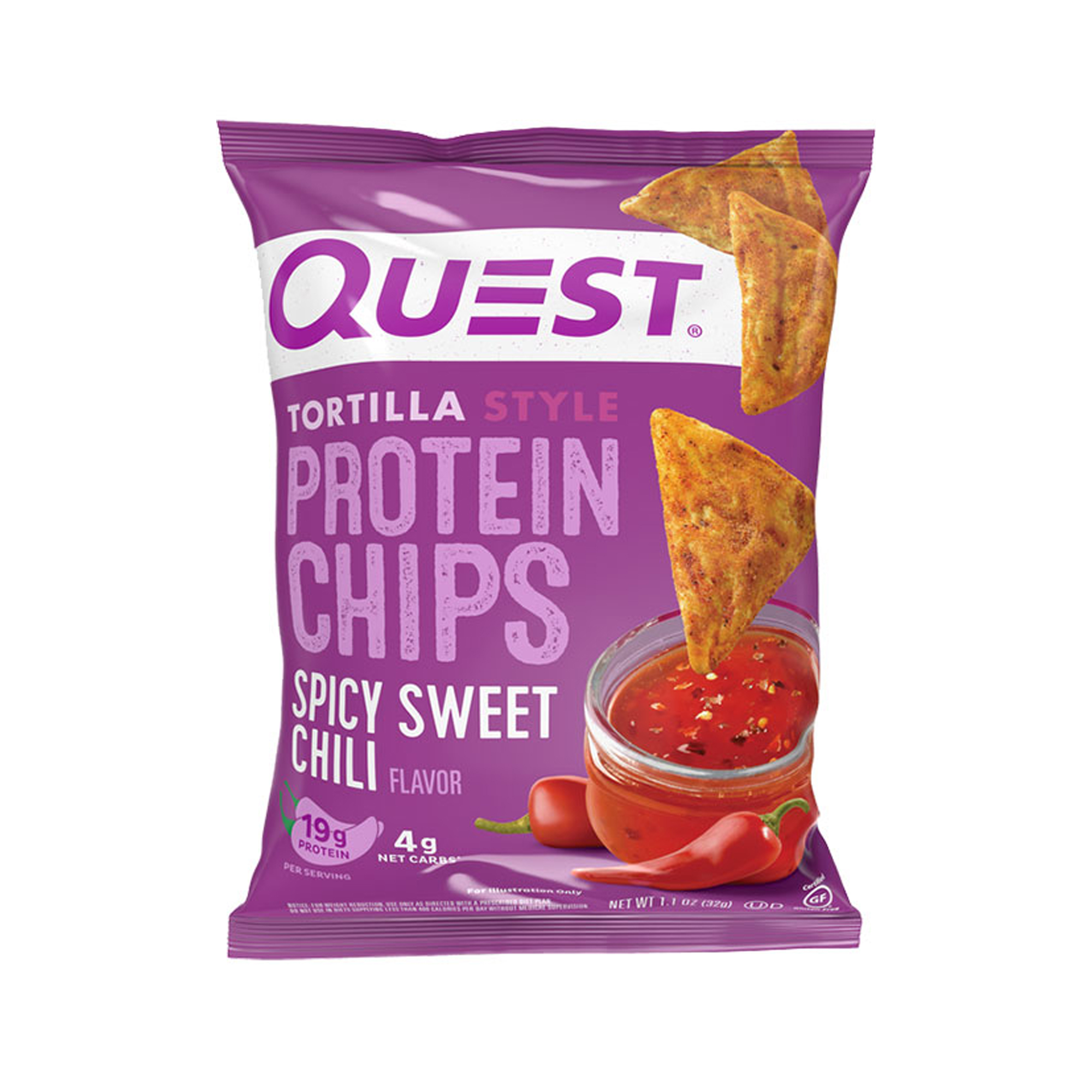Quest Protein Chips Spicy Sweet Chili 32g